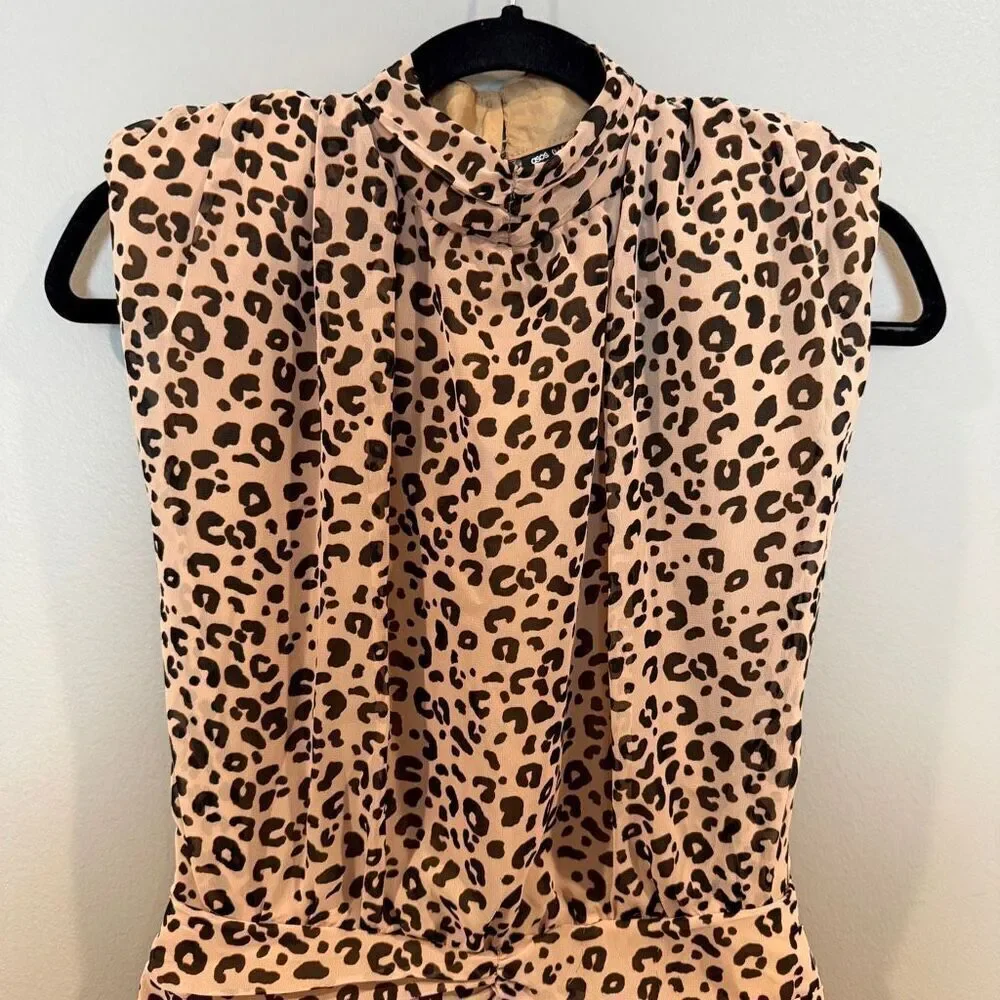 ASOS Leopard dress Size 6 - Picture 5 of 9